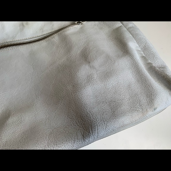 Innue Italian leather white snakeskin tote bag - Picture 11 of 16